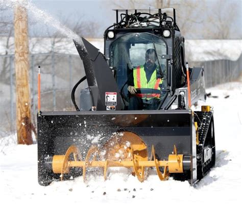 best skid steer for plowing snow|industrial snow plow skid steer.